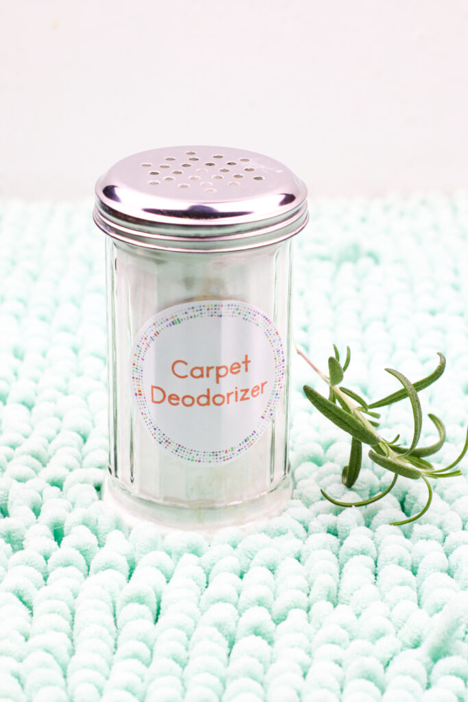 DIY Essential Oils Carpet Deodorizer 