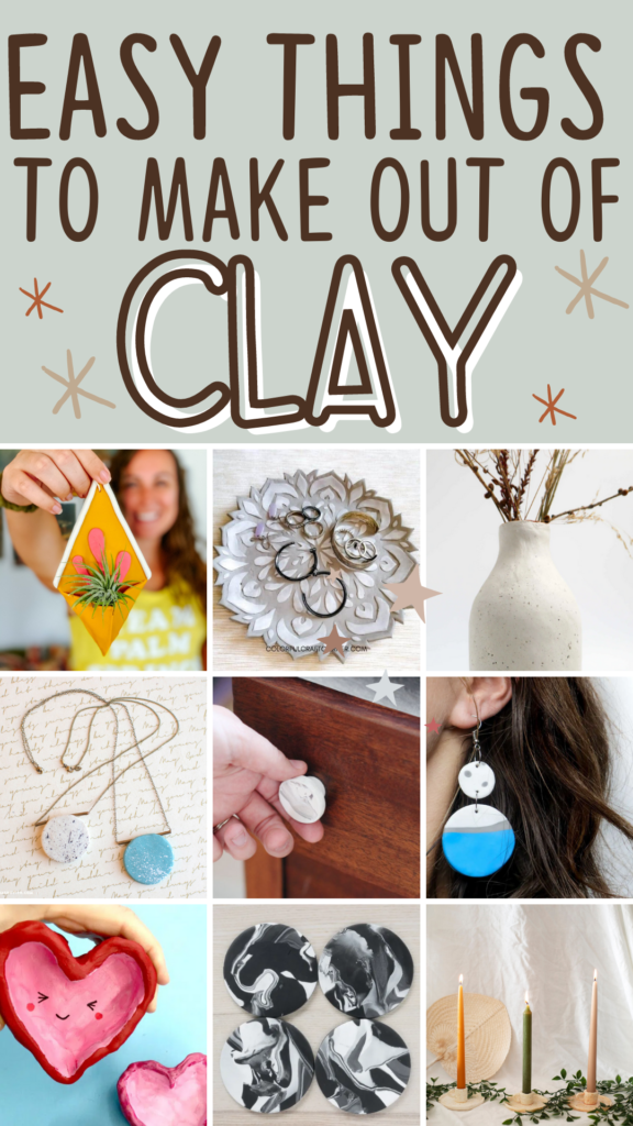 things to make out of clay PIN