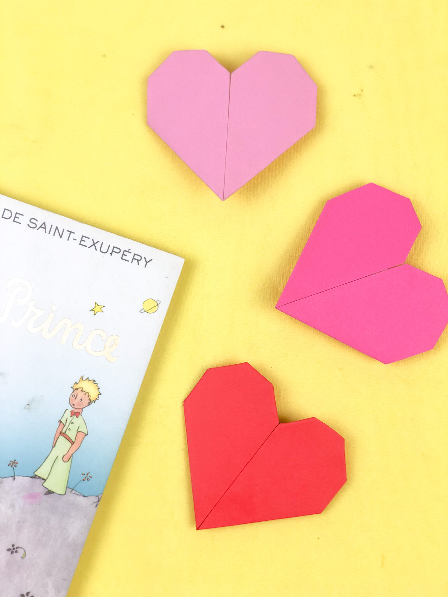 How To Make An Easy Origami Heart Bookmark For Valentines Day